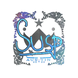 Sticker | susp (Holo) | Austin 2025