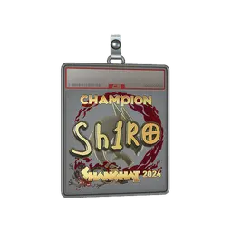 Sticker Slab | sh1ro (Gold, Champion) | Shanghai 2024