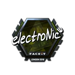 Sticker | electronic (Foil) | London 2018