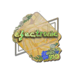 Sticker | electronic (Holo) | Rio 2022