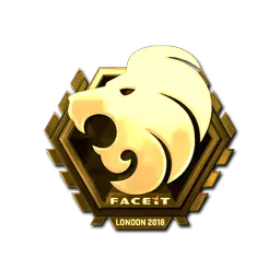Sticker | North (Gold) | London 2018