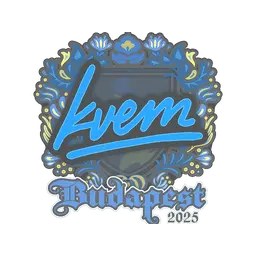 Sticker | Kvem | Budapest 2025