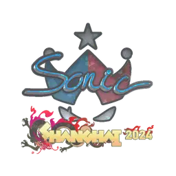 Sticker | Sonic (Glitter) | Shanghai 2024
