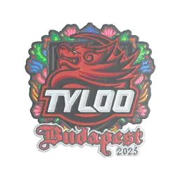 Sticker | TYLOO (Embroidered) | Budapest 2025