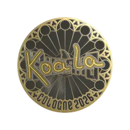 Sticker | koala (Gold) | Cologne 2026