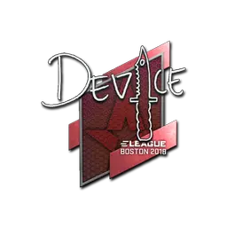 Sticker | device | Boston 2018