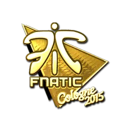 Sticker | Fnatic (Gold) | Cologne 2015