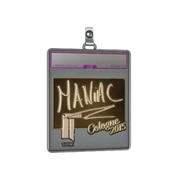 Sticker Slab | Maniac (Gold) | Cologne 2015