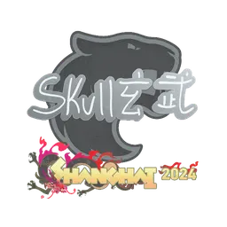 Sticker | skullz | Shanghai 2024