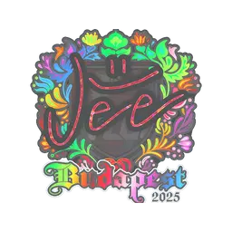 Sticker | Jee (Holo) | Budapest 2025
