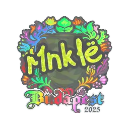 Sticker | r1nkle (Holo) | Budapest 2025