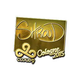 Sticker | shroud (Gold) | Cologne 2015