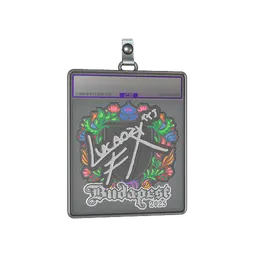 Sticker Slab | Lucaozy (Embroidered) | Budapest 2025