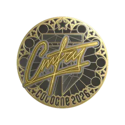 Sticker | cmtry (Gold) | Cologne 2026