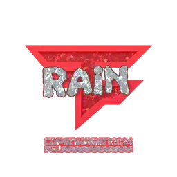 Sticker | rain (Glitter) | Copenhagen 2024