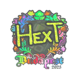 Sticker | HexT (Holo) | Budapest 2025