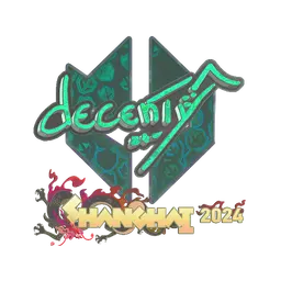 Sticker | decenty (Holo) | Shanghai 2024