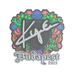 Sticker | kye (Embroidered) | Budapest 2025
