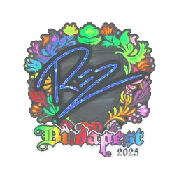 Sticker | REZ (Holo) | Budapest 2025