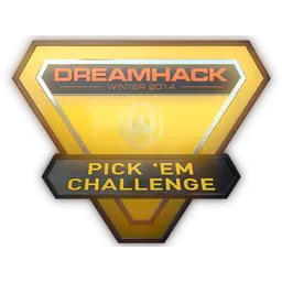 Gold DreamHack 2014 Pick'Em Trophy