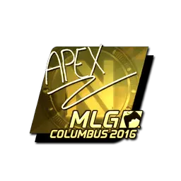 Sticker | apEX (Gold) | MLG Columbus 2016