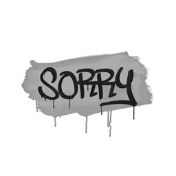 Sealed Graffiti | Sorry (Shark White)