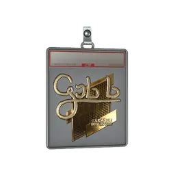 Sticker Slab | gob b (Gold) | Boston 2018
