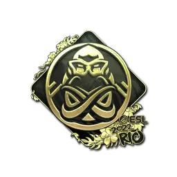 Sticker | ENCE (Gold) | Rio 2022
