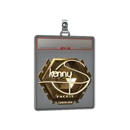 Sticker Slab | kennyS (Gold) | London 2018