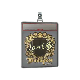 Sticker Slab | jambo (Gold) | Budapest 2025