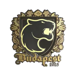 Sticker | FURIA (Gold) | Budapest 2025