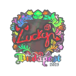 Sticker | Lucky (Holo) | Budapest 2025