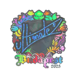 Sticker | ultimate (Holo) | Budapest 2025