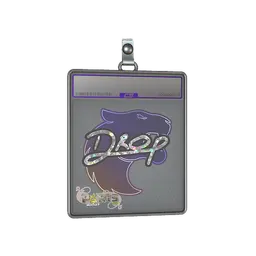 Sticker Slab | drop (Glitter) | Paris 2023