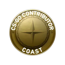 Coast Map Coin
