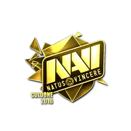 Sticker | Natus Vincere (Gold) | Cologne 2016