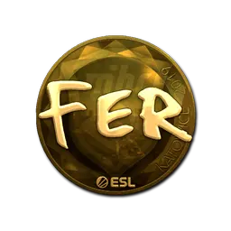 Sticker | fer (Gold) | Katowice 2019