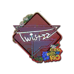 Sticker | Twistzz (Glitter) | Rio 2022