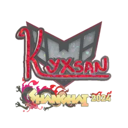 Sticker | kyxsan (Glitter) | Shanghai 2024