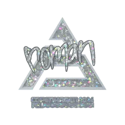 Sticker | roman (Glitter) | Copenhagen 2024