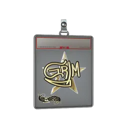 Sticker Slab | Grim (Gold) | Paris 2023