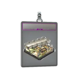 Sticker Slab | Overpass Diorama (Foil)
