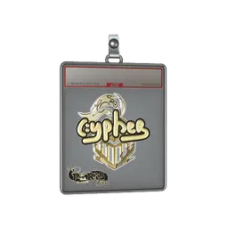 Sticker Slab | Cypher (Gold) | Paris 2023