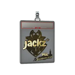 Sticker Slab | JACKZ (Gold) | Stockholm 2021