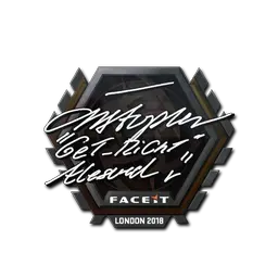 Sticker | GeT_RiGhT | London 2018