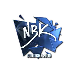 Sticker | NBK- (Foil) | Cologne 2016