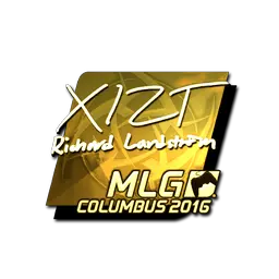 Sticker | Xizt (Gold) | MLG Columbus 2016
