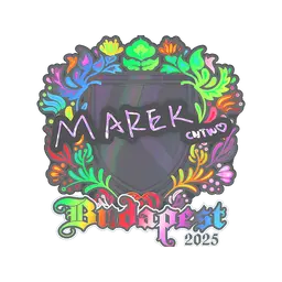 Sticker | Marek (Holo) | Budapest 2025