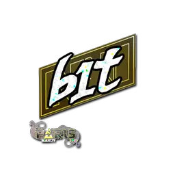 Sticker | b1t (Glitter) | Paris 2023