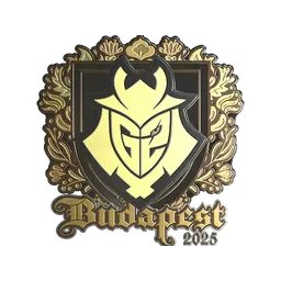 Sticker | G2 esports (Gold) | Budapest 2025